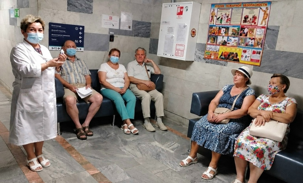 В поликлинике РКГВВ прошла встреча, посвящённая глаукоме - одной из главных причин потери зрения